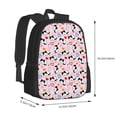 thumbnail image 2 of Daiia Cartoon Cat And Heart Backpack for Men and Women -Durable Backpack Large Capacity, Water-Resistant Bag with Adjustable Straps and Laptop Compartment, 2 of 7