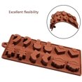 thumbnail image 4 of moho Chocolate de silicona de Navidad, 4 piezas Moldes para hornear gelatina de caramelo Bandejas de árboles de muñeco de nieve Molde antiadherente para la fiesta de Navidad Decoración de pa JFHHH pequeña, 4 of 5