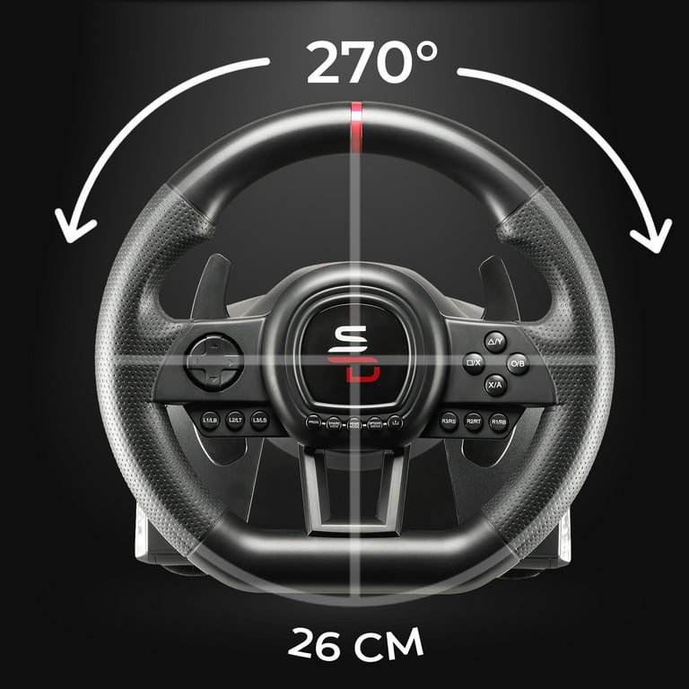 Free Shipping! Subsonic Racing Wheel GS650-X with Manual Shifter