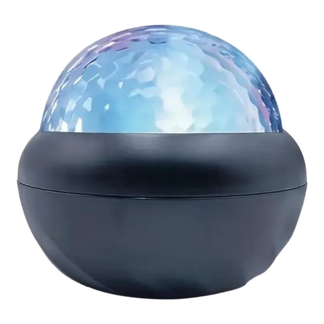 Feltree RGB Rotating Party Light with Remote Control, USB-Powered Disco Ball for Car/Home Decor, 7-Color Stage Lighting Effect for Events/Gaming Rooms