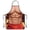 Red, variant on Funny White Elephant Apron With Belly Design For Adults Great Christmas Gift For Dad And Men Adjustable Neck Strap Black