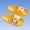 Yellow, variant on Fnooota Girls Slide Sandals, Open Toe Slip On Indoor Non Slip Summer Shoes Yellow Size 12-12.5(Little Kids)