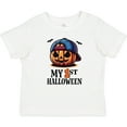 thumbnail image 3 of Inktastic My 1st Halloween Boys Pumpkin Boys Baby T-Shirt, 3 of 5