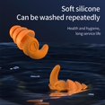 thumbnail image 5 of Ear Plugs for Sleeping Noise Cancelling, Perfect Fit Soft Silicone Reusable Earplugs for Noise Reduction Hearing Protection (Black), 5 of 5