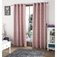 thumbnail image 4 of Trenton Jacquard 54 x 84 in. Grommet Single Curtain Panel, Blue, 4 of 5