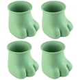 thumbnail image 1 of Bangcool Chair Legs Floor Protectors Cute 4PCS Cat Table Feet Covers Furniture Leg Caps, 1 of 10