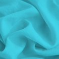 thumbnail image 6 of D.N.G. BEDDINGS Luxurious 1 Piece Double Ruffle Duvet Cover With Zipper Closure, 100% Egyptian Cotton, 800 Thread Cotton Twin/Twin XL Size Turquoise Blue Solid, 6 of 6