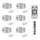 thumbnail image 1 of Batería blanca Fairy Lights SINAMER de 20 LED con temporizador, 2 m, 6 unidades, 1 of 6