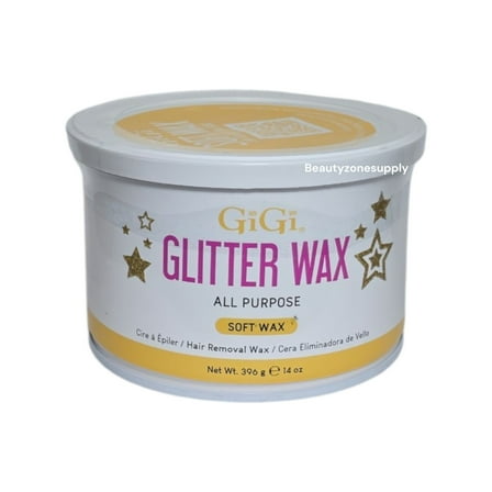 GiGi Wax Can Soft Wax Glitter Wax 14 oz #43263