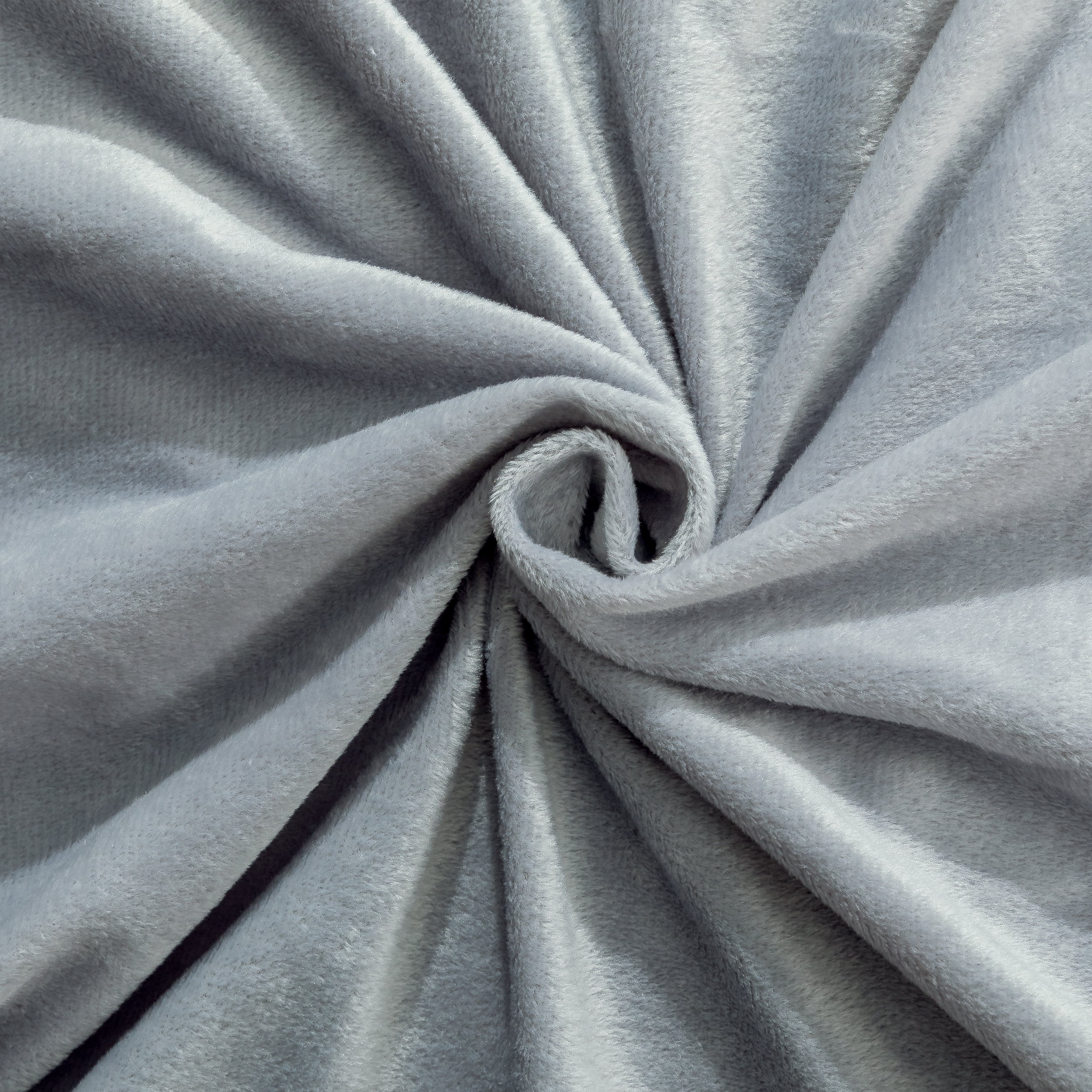 NTBAY 3 Piece Velvet Twin Duvet Cover Set with Zipper Closure and Corner Tie, Ultra Soft and Luxury Comforter Cover Set, 68"x90", Light Gray