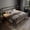 Antique Gold, variant on Allewie Queen Size Metal Platform Bed Frame with Victorian Style Wrought Iron-Art Headboard/Footboard, Black