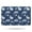 Blue Pioneer Flower, variant on Blue Pioneer Flower and Paisley Pattern Bathroom Rugs Mat,Non Slip Microfiber Bathroom Rug,Rubber Backing,Soft Bathroom Mats for Bathroom Floor,Tub and Shower,17x27in(43x68cm)