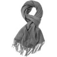 thumbnail image 1 of Foulard en Cachemire pour Femmes Hiver Pashmina Châle Foulards Wraps. Gris, 1 of 4