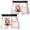 thumbnail image 3 of Happy Valentine's Day Exotic Shorthair Brings Love Heart All Over Print Boxer Briefs Underwear for Men Dad Cat Lover Kitten Owner Gifts - 02028, 3 of 6