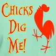 thumbnail image 3 of CafePress - Chicks Dig Me Dark T Shirt - Men's Classic Graphic Cotton T-Shirt, 3 of 4