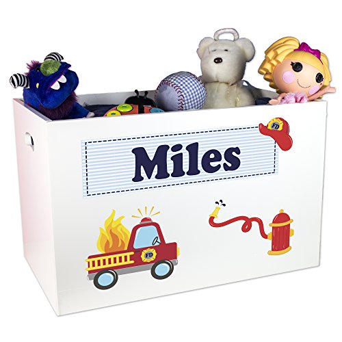 boys personalized toy box walmart