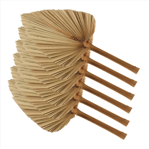 6PCS Dried Palm Leaves Natural Dried Palm Fans,Large Palm Spear for Boho Wedding Decor,Tropical Palm Leaves Decoration S