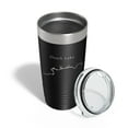 thumbnail image 4 of Ozark Lake Map Tumbler Travel Mug Insulated Laser Engraved Coffee Cup Arkansas 20 oz Black, 4 of 5