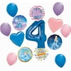 Cinderella Princess Party Supplies 4th Birthday Balloon Bouquet Decorations 14 piece kit