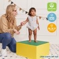 thumbnail image 6 of ECR4Kids SoftZone Pedestal Play Block Corner Climber, Beginner Playset, Assorted, 6 of 9