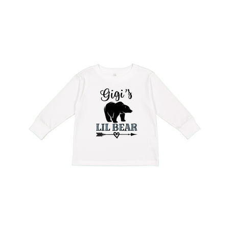 

Inktastic Gigi Lil Bear Grandson Gift Toddler Boy Girl Long Sleeve T-Shirt