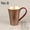 NO.6 400ml, variant on Wollet Pure Copper Mug with Hammer Pattern, Handmade with Anti Scalding Handle, Tea Cup, Water Cup, Tea Set, Tea Brewing Copper Cup