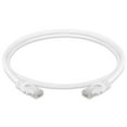 thumbnail image 2 of Cmple - 10 Pack Cat6 Ethernet Cable 3 ft Cat 6 Network Cables with RJ45 Connectors 10Gbps Computer LAN Patch Cord Router Internet Wire - White, 2 of 8