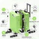 thumbnail image 3 of Krute Carry On Luggage Aluminum Frame No Zipper Metal Hardshell PC+ABS Luggage Noble TSA Airline Approved Suitcase with Spinner Wheels 20 Inch Green, 3 of 9