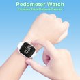 thumbnail image 3 of HUYVMAY Fitness Pedometer Watch for Boys Girls Aged 5 to 16, Kids Fitness Tracker Without App, USB Rechargeable Watch with Alarm Clock Stopwatch, 3 of 7