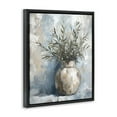 thumbnail image 4 of Stupell Industries Potted Olive Branches Botanical & Floral Painting Black Floater Framed Canvas Art Print Wall Art, 17 x 21, 4 of 10