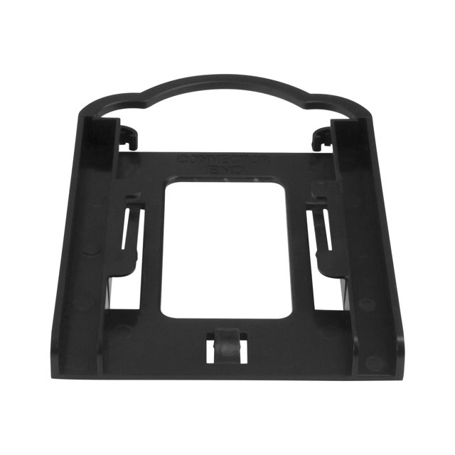 StarTech.com 2.5" HDD / SDD Mounting Bracket for 3.5" Drive Bay - Tool-less Installation - 2.5 Inch SSD HDD Adapter Bracket (BRACKET125PT) - Storage bay adapter - 3.5" to 2.5" - black - for P/N: M2E4SFF8643, PEX4SFF8643, U2M2E125