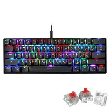 Wireless Gaming Keyboard and Mouse,Rainbow Backlit Rechargeable 
