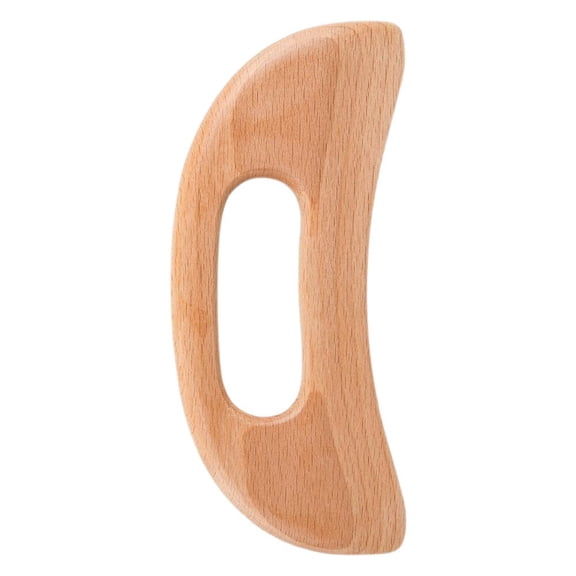 Natural Beech Wood Gua Sha Board for Full Body Massage, Acupressure, Muscle Relaxation, and Fascia Release - Ergonomic Design for Legs, Back, and More
