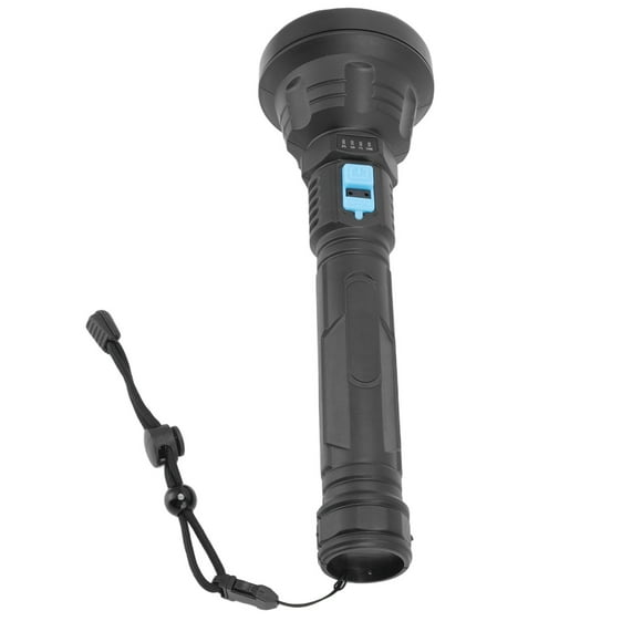 LED Flashlight, Wide Application 3 Lighting Modes Super Bright LED Rechargeable Flashlight Battery Display for Hiking