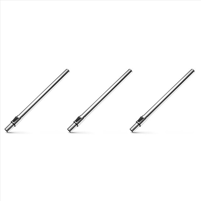 3X Vacuum Cleaner Tube Telescopic Tube,32mm Connection Universal Pipe, Suitable for Most Models, Vacuum Cleaner Tube,3 x Vacuum cleaner universal hose,Silver