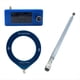 thumbnail image 1 of Radio Portátil SI4732 de 0,5-108 MHz LSB USB AM FM/AM con 2 Antenas, Receptor de Radio para Todas las Bandas, Color Azul., 1 of 5