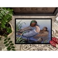 thumbnail image 3 of Carolines Treasures PTW2057MAT Green Teal Ducks in the Water Door Mat Indoor Rug or Outdoor Welcome Mat 18x27 Doormat, 3 of 4