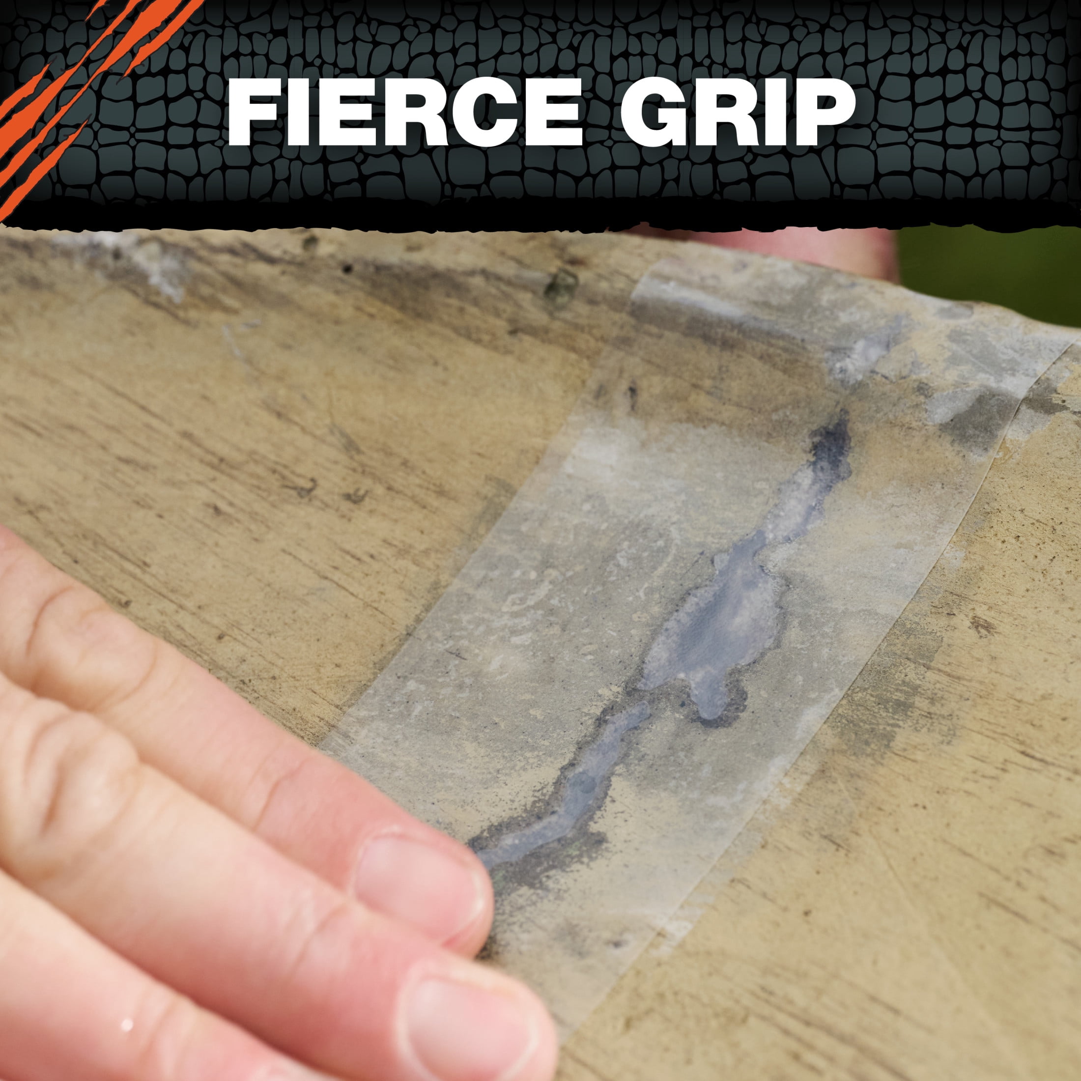 T-Rex Ferociously Strong Clear Waterproof and Repair Tape 1.88 in x 10 yd