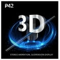 thumbnail image 2 of 16.3" 3D Hologram Fan Advertising Display Projector 224 LED Beads Easily Control Floating Art Decorative For Chrismas Halloween Streets Malls P42-High Brightness ,Long-Lasting Performance, 2 of 11
