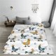 thumbnail image 5 of Balery Farm Roosters Manta de Felpa Suave y Acogedora – Cobija de Franela Aterciopelada para Cama, Lavable y Cálida para Sofá, Mascotas, Transpirable-40"x30", 5 of 7