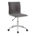 thumbnail image 2 of Adjustable Height Office Chair White and Chrome, 2 of 5