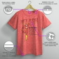 thumbnail image 3 of Boy's Justice League Flash To Do List  Performance Graphic Tee Red Heather Small, 3 of 9