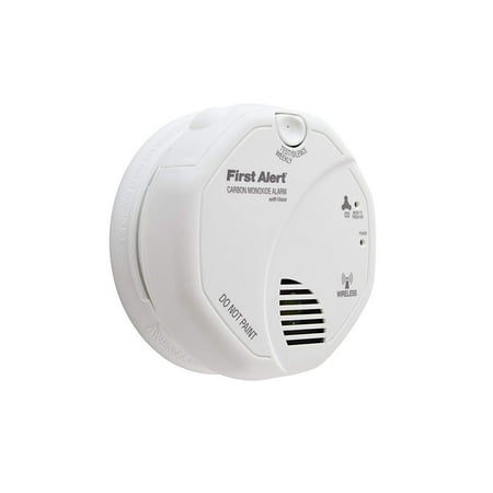 CO511B Wireless Interconnected Carbon Monoxide Alarm with Voice and Location First