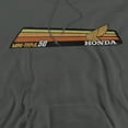 thumbnail image 2 of Honda Mini-Trail 50 Stripe Unisex Adult Pull-Over Hoodie, Mini-Trail 50 Stripe, Large, 2 of 5