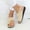 Beige, variant on Womens Sandals, Women's Shoes Fashion Solid Color Snake Print Minimalistic Temperament Fish Mouth Roman Slippers Sandals, Women Shoes Beach