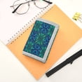 thumbnail image 7 of Cloth Wallet with Lanyard & Multiple Compartments Fashion Purse Zipper Clutch Bag for Cash Cards Coins Elegant Blue Traditional Patterns, 7 of 7