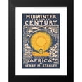 thumbnail image 2 of H. M. Lawrence 17x24 Black Modern Framed Museum Art Print Titled - Midwinter February Century. the Story of the Development of Africa (1896), 2 of 5