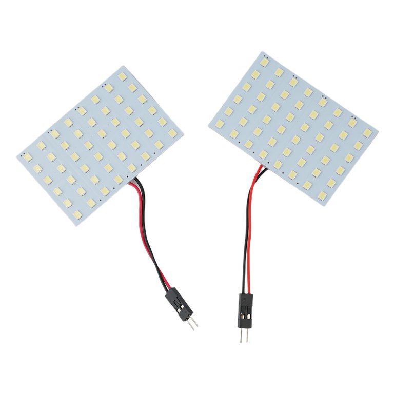 Bombillas LED Coche Pack De 5 Bombillas LED T10 BA9S Blanco Frío 6000K Para Interior De Coche - ¡Ideal Para Luz De Cúpula Y Mapa! LED 48SMD 12V Pack 5