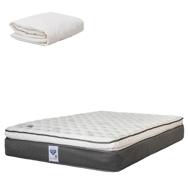 Colchón Matrimonial DICASA Phantom Protector de Colchón EuroPillow 6 cm Semi-firme