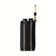 thumbnail image 4 of QIQUWOHUL Leather Car Key Holder Case Wallet Zip Bag Key Ring Double Layer Key Organiser Key Ring Cover Zip Key Case Bag Leather Key Holder, 4 of 7